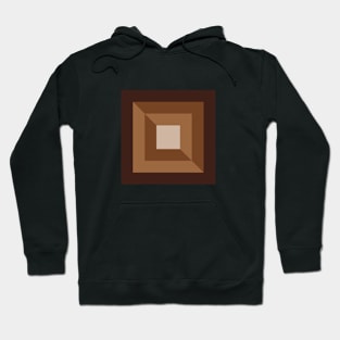 Earth Tones Geo Chocolat Hoodie